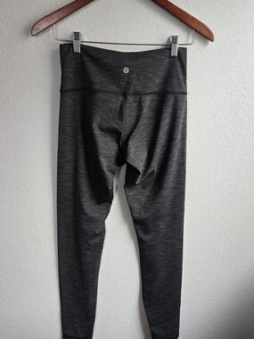lululemon athletica Kids Charcoal Heather High-Rise Leggings
